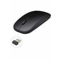 Kablosuz Mouse Fare Şarjlı Bluetooth Wireless Çift Modlu Sessiz