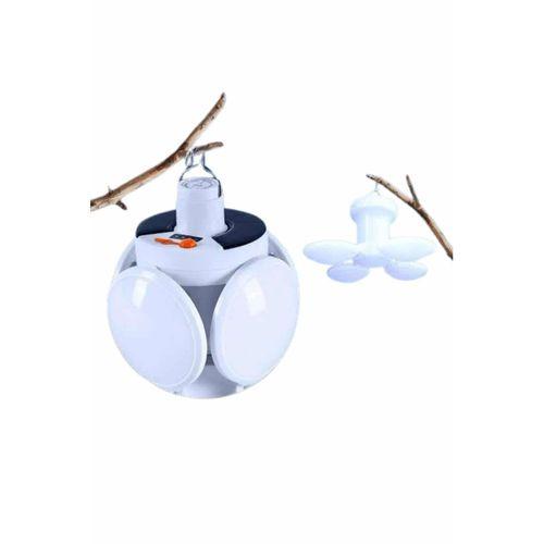 Kamp Lambası Güneş Enerjili Solar 5 Kanatlı Katlanır Lamba Karavan