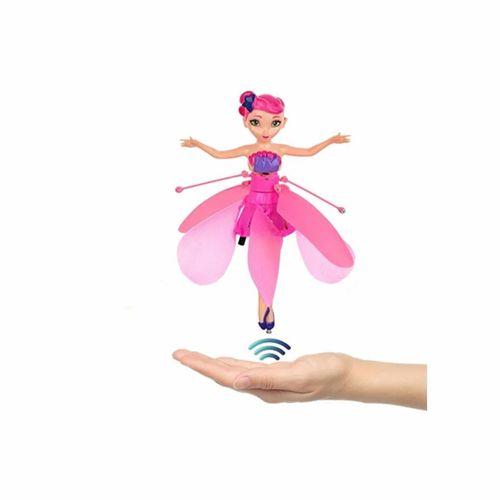 Uçan Peri Oyuncak Usb Kablolu Ve Şarj Edilebilir Oyuncak Bebe Mavisi