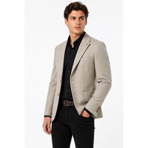 Erkek Tek Spor Ceket 4 Drop Çift Yırtmaçlı Mevsimlik BGL-ST05460