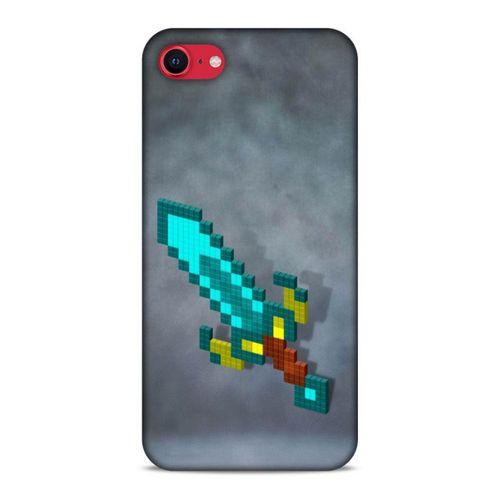 Lopard Apple iPhone SE 2020 Uyumlu Kılıf PiXel (39) Liquid Crystal Kılıf Kılıç