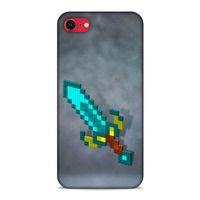 Lopard Apple iPhone SE 2020 Uyumlu Kılıf PiXel (39) Liquid Crystal Kılıf Kılıç