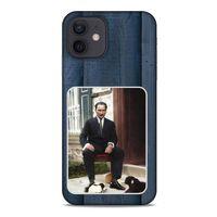 Apple iPhone 12 Kılıf Atatürk (37) Silicone Cover Laci Ahşap