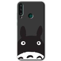 Huawei Y6P Kılıf HD Desen Baskılı Arka Kapak - Şaşkın Eşek