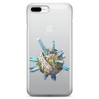 Apple iPhone 7 Plus Kılıf Dubai Turu Arka Kapak Koruma Desenli Full Koruyucu