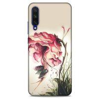 Y.Liva-2021 Özel Seri Gül Döktüm Xiaomi Mi A3 Kılıf Silikon Kapak