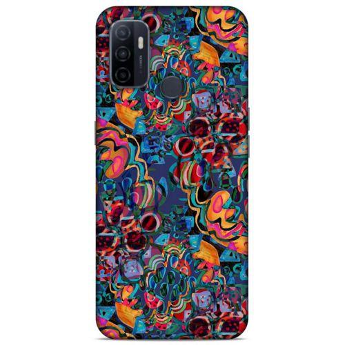 Lopard Huawei P40 Uyumlu Kılıf Soyut Sanat (28) Desenli Arka Kapak