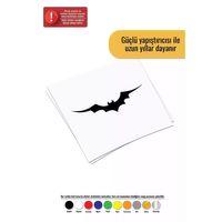 Batman Yarasa Sticker Oto Motor Laptop Duvar Folyo Sticker 80 X 32 Cm