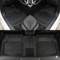 Safir Renault Uyumlu Koleos Havuzlu Universal Paspas Krom Siyah Parça