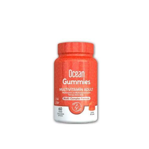 Ocean Ocean Gummies Multivitamin Adult 60 Çiğnenebilir Jel Form