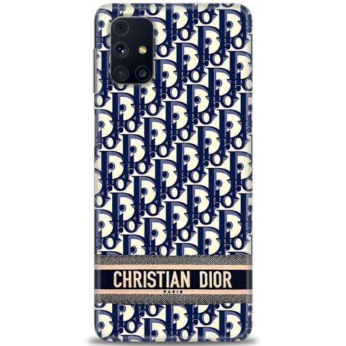 Samsung Galaxy M31S Kılıf HD Baskılı Kılıf - Christian Dior + Tam Ekran Koruyucu