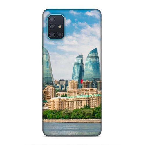 Samsung Galaxy A51 Uyumlu Kılıf Azarbaijan (4) Koruma Kılıfı Alev Kuleleri