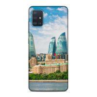 Samsung Galaxy A51 Uyumlu Kılıf Azarbaijan (4) Koruma Kılıfı Alev Kuleleri