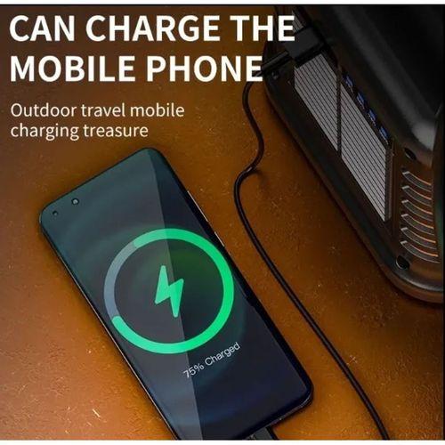 Wıson Ws-4343 Çok Fonksiyonlu Solar Şarjlı Powerbanklı Kamp Lambası