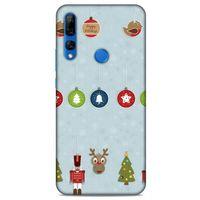 Yılbaşı Süsleri 50 Huawei Y9 Prime 2019 Kılıf Silikon Kapak