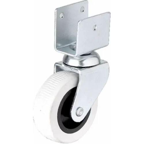 324 - 50x20 Mm Gri Kısa U Tablalı Teker 4 Adet