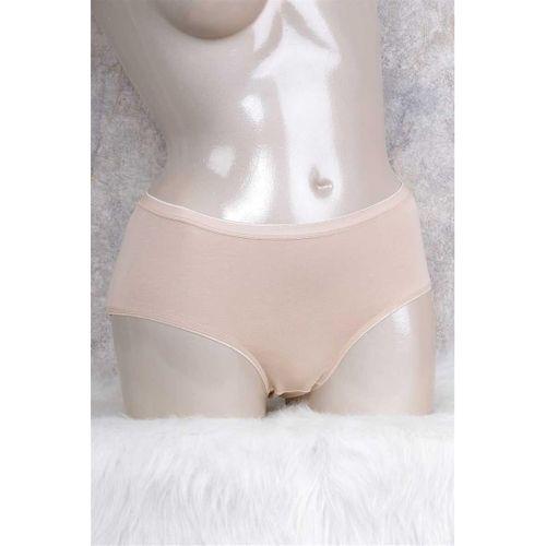 Pamuklu Orta Bel Lastikli Slip