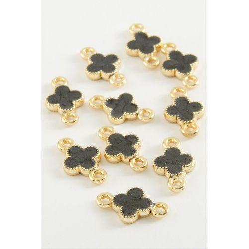 Çiçek Çift Kulplu Mineli Bileklik ve Kolye Ucu Aparatı 1 Adet