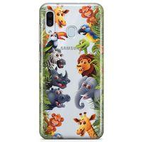 Samsung Galaxy A30 Kılıf Hayvanat Bahçesi 2 Arka Kapak Koruma Desenli Full Koruyucu