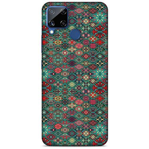 Ethnic Culture (12) Oppo Realme C15 Kılıf Silikon Kapak Desenli
