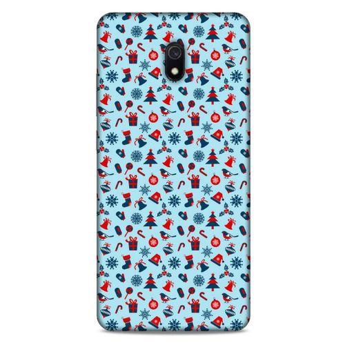 Yılbaşı Süsleri 37 Xiaomi Redmi 8A Kılıf Silikon Kapak