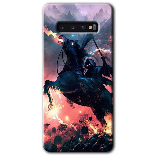 Galaxy S10 Kılıf HD Desen Baskılı Arka Kapak - Bloodhorne