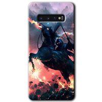 Galaxy S10 Kılıf HD Desen Baskılı Arka Kapak - Bloodhorne