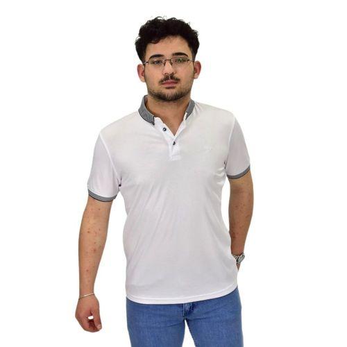 Erkek Büyük Beden Polo Yaka Merserize Tişört T3000 BGL-ST04534