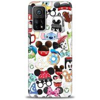 Xiaomi Mi 10T Pro Kılıf HD Baskılı Kılıf - Donut ve Dondurmalar + Tam Ekran Koruyucu