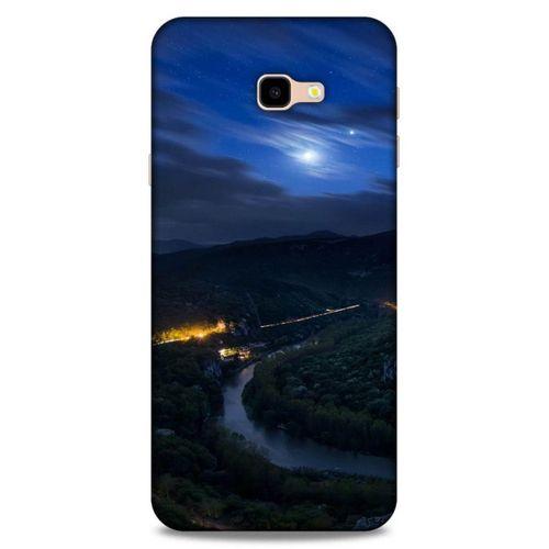 Lopard Samsung Galaxy J4 Plus Uyumlu Kılıf Gece'S (50) Shockproof Kılıf Şehir Işıkları