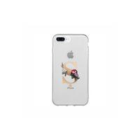 iPhone 8 Plus Ş Harfi Desenli Şeffaf Telefon Kılıfı