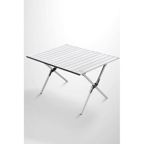 Box&Box Alüminyum, Katlanabilir Kamp ve Piknik Masası, Omuz Askılı Taşıma Çantasıyla, Large, Gri