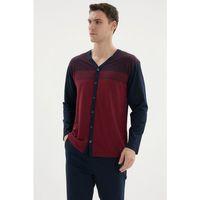 Kocabey Dm-26104 V Yaka Boydan Düğmeli Pijama Takımı