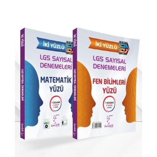 8. Sınıf İki Yüzlü LGS Sayısal Denemeleri Karekök Yayıncılık