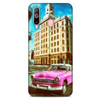 Cityx (18) Samsung Galaxy A60 Kılıf Silikon Kapak Desenli