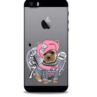 Zoologix (88) Apple Iphone 5 Şeffaf Kılıf Silikon Desenli