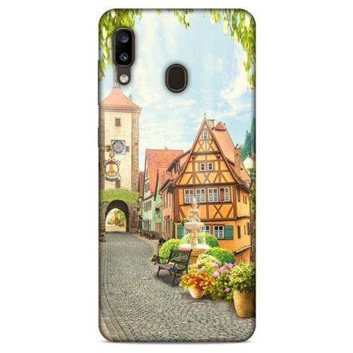 Cityx (26) Samsung Galaxy A20 Kılıf Silikon Kapak Desenli