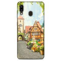 Cityx (26) Samsung Galaxy A20 Kılıf Silikon Kapak Desenli