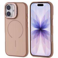 Apple iPhone 17 Kılıf M-safe Şarj Özellikli Kamera Standlı Zore Notron Kapak