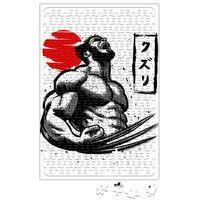 Logan Wolverine Puzzle 240 Parça Yapboz