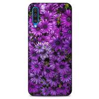 Samsung Galaxy A30s Uyumlu Kılıf Mor Delisi (39) Liquid Crystal Kılıf Çiçekler