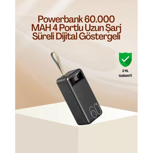 Tüm Cihazlara Uyumlu Çoklu Çıkışlı Powerbank