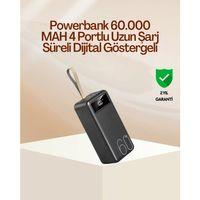 Tüm Cihazlara Uyumlu Çoklu Çıkışlı Powerbank