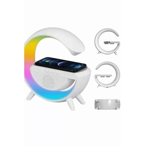 Yeni Nesil Bluetooth Hoparlör Speaker 5.0 Taşınabilir G Şeklinde Powerbankli