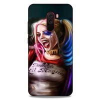 Xiaomi Pocophone F1 Uyumlu Kılıf Harley Quinn (8) Baskılı Kılıf Siyah