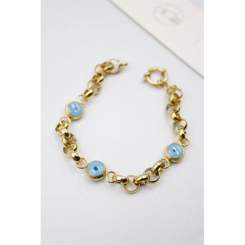 Nazar Boncuk Bileklik - Altın