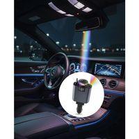 Araç İçi Çok Fonksiyonlu Şarj Cihazı Hava Nemlendirici Aroma Ve Yıldız Işık