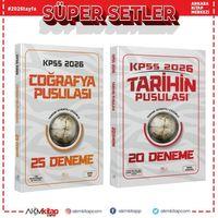 CBA Akademi 2026 KPSS Coğrafyanın ve Tarihin Pusulası Deneme Seti 2 Kitap