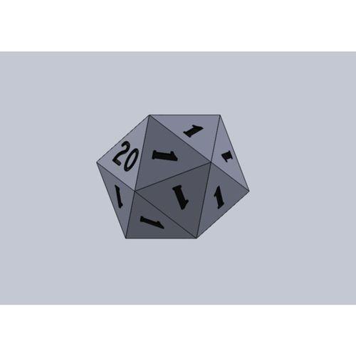 Hepsi ya da Hiç D20 (Bu ürün Sadece Plastik parçadır - Almadan Önce Soru Sorabilirsiniz)