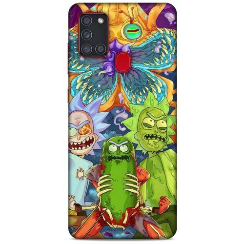 Samsung Galaxy A21s Uyumlu Kılıf Rick And Morty (23) Ultra Koruma Kılıfı Toby Matthews
